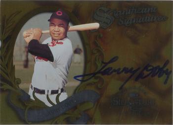 1997 Donruss Signature Series - Significant Signatures #NNO Larry Doby Front