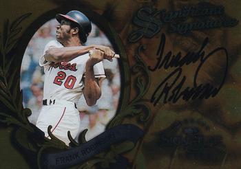1997 Donruss Signature Series - Significant Signatures #NNO Frank Robinson Front