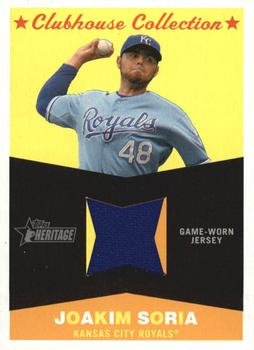 2009 Topps Heritage - Clubhouse Collection Relics #CC-JS Joakim Soria Front