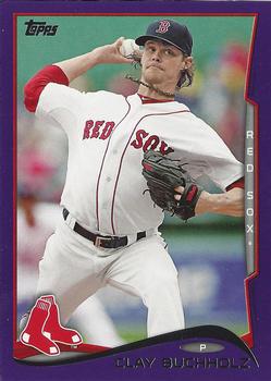 2014 Topps - Purple #53 Clay Buchholz Front