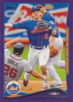 2014 Topps - Purple #187 Justin Turner Front