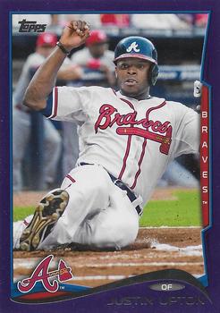 2014 Topps - Purple #229 Justin Upton Front