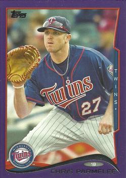2014 Topps - Purple #518 Chris Parmelee Front