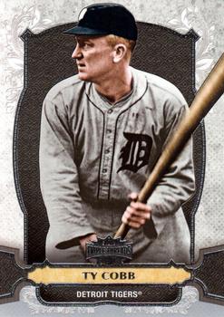 2014 Topps Triple Threads #7 Ty Cobb Front