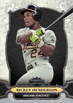 2014 Topps Triple Threads #18 Rickey Henderson Front