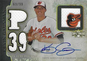 2014 Topps Triple Threads #133 Kevin Gausman Front