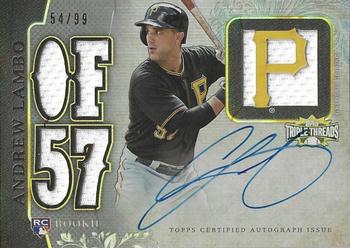 2014 Topps Triple Threads #157 Andrew Lambo Front