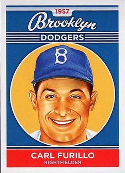 2011 Ronnie Joyner Commemorative 1957 Brooklyn Dodgers #33 Carl Furillo Front