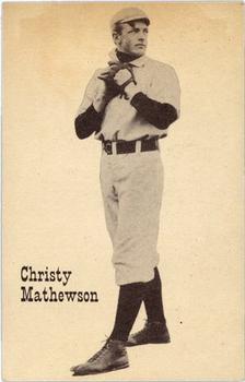 1950 Connie Mack Book Promo #NNO Christy Mathewson Front