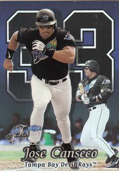1999 Flair Showcase - Flair Showcase Row 2 (Passion) #61 Jose Canseco Front