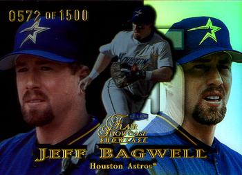 1999 Flair Showcase - Flair Showcase Row 1 (Showcase) #7 Jeff Bagwell Front