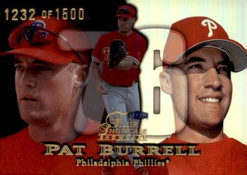 1999 Flair Showcase - Flair Showcase Row 1 (Showcase) #23 Pat Burrell Front