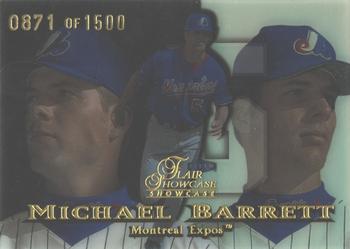 1999 Flair Showcase - Flair Showcase Row 1 (Showcase) #43 Michael Barrett Front