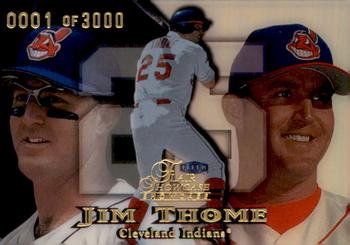 1999 Flair Showcase - Flair Showcase Row 1 (Showcase) #51 Jim Thome Front
