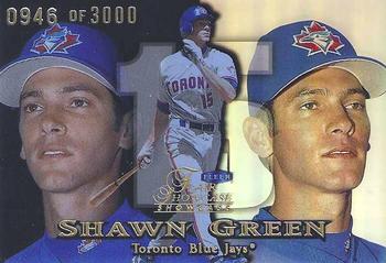 1999 Flair Showcase - Flair Showcase Row 1 (Showcase) #63 Shawn Green Front