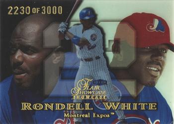 1999 Flair Showcase - Flair Showcase Row 1 (Showcase) #68 Rondell White Front