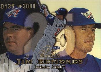 1999 Flair Showcase - Flair Showcase Row 1 (Showcase) #76 Jim Edmonds Front
