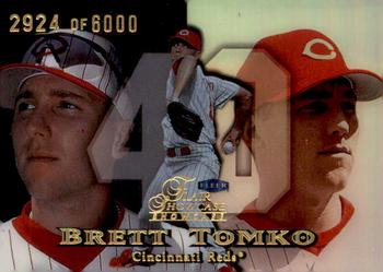 1999 Flair Showcase - Flair Showcase Row 1 (Showcase) #110 Brett Tomko Front
