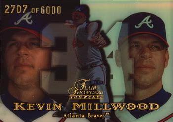 1999 Flair Showcase - Flair Showcase Row 1 (Showcase) #135 Kevin Millwood Front