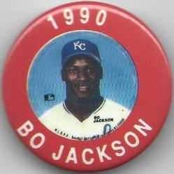 1990 MLBPA Baseball Buttons #NNO Bo Jackson Front