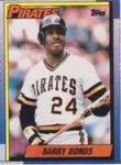 1990 Topps Doubleheaders #NNO Barry Bonds Front