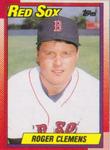 1990 Topps Doubleheaders #NNO Roger Clemens Front