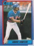 1990 Topps Doubleheaders #NNO Andre Dawson Front