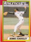 1990 Topps Doubleheaders #NNO Dennis Eckersley Front