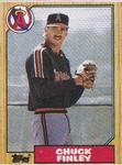 1990 Topps Doubleheaders #NNO Chuck Finley Back