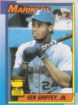 1990 Topps Doubleheaders #NNO Ken Griffey, Jr. Front