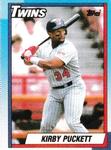 1990 Topps Doubleheaders #NNO Kirby Puckett Front