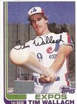 1990 Topps Doubleheaders #NNO Tim Wallach Back