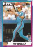 1990 Topps Doubleheaders #NNO Tim Wallach Front