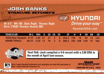 2006 Grandstand Hyundai Triple-A Legends - Series 1 #NNO Josh Banks Back