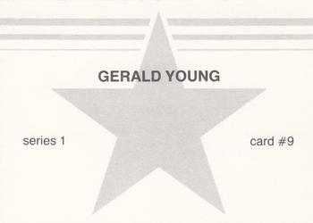 1988 Red Stars Series 1 (unlicensed) #9 Gerald Young Back
