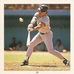 1991 Baseball's Best Hit Men Stickers #14 Don Mattingly Front