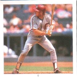 1991 Baseball's Best Hit Men Stickers #6 Lenny Dykstra Front