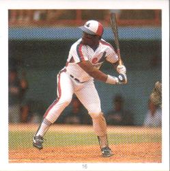 1991 Baseball's Best Hit Men Stickers #16 Tim Raines Front