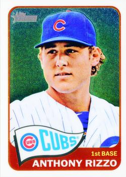 2014 Topps Heritage - Chrome #THC-458 Anthony Rizzo Front