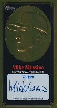 2014 Topps Heritage - 1965 Giant Baseball Player Box Loader Autographs #MMA Mike Mussina Front