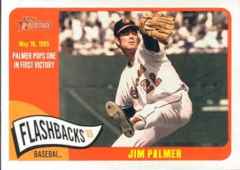 2014 Topps Heritage - Baseball Flashbacks #BF-JP Jim Palmer Front