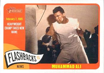 2014 Topps Heritage - News Flashbacks #NF-MA Muhammad Ali Front