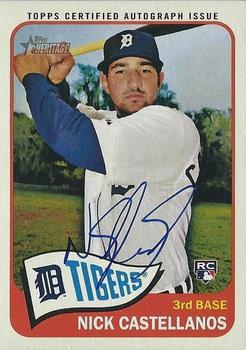 2014 Topps Heritage - Real One Autographs #ROA-NC Nick Castellanos Front
