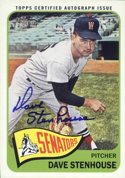 2014 Topps Heritage - Real One Autographs #ROA-DST Dave Stenhouse Front