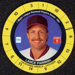 1991 Cadaco Discs #NNO Lance Parrish Front