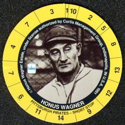 1991 Cadaco Discs #NNO Honus Wagner Front