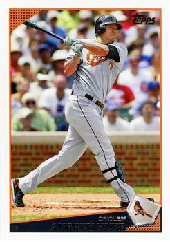 2009 Topps Baltimore Orioles #BAL4 Aubrey Huff Front