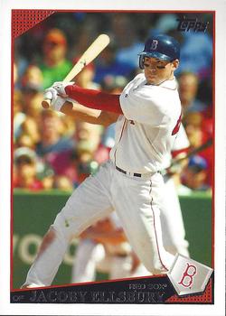 2009 Topps Boston Red Sox #BOS1 Jacoby Ellsbury Front