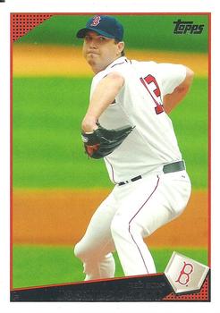 2009 Topps Boston Red Sox #BOS2 Josh Beckett Front