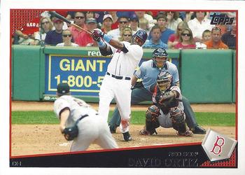 2009 Topps Boston Red Sox #BOS5 David Ortiz Front